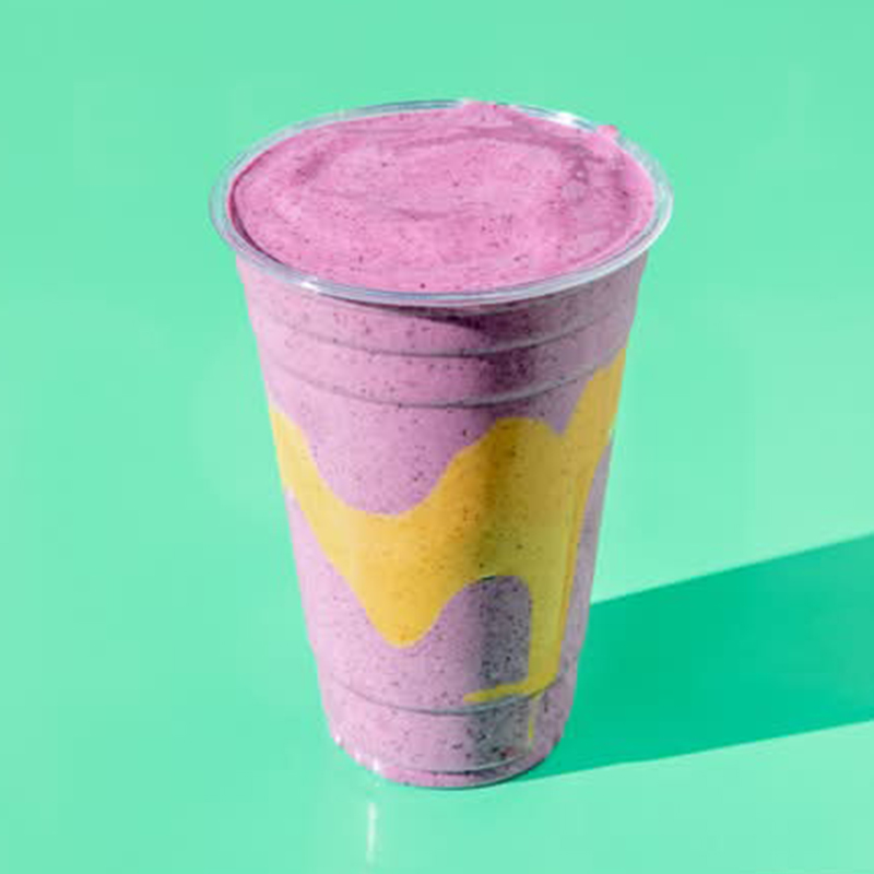 Berry Matcha Smoothie.